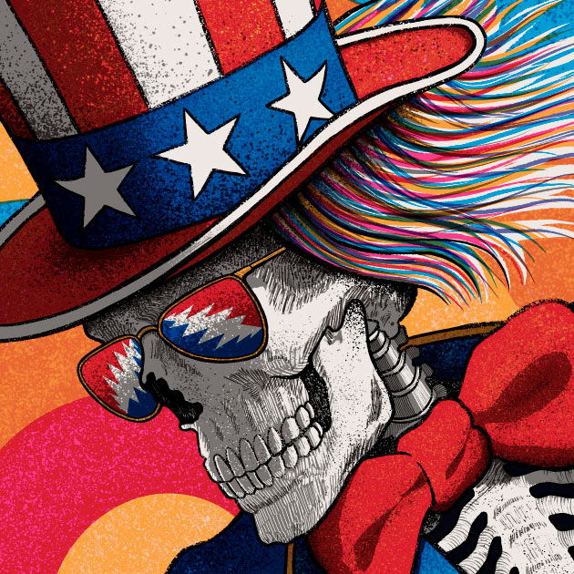 Dead & Company Uncle Sam Close Up
