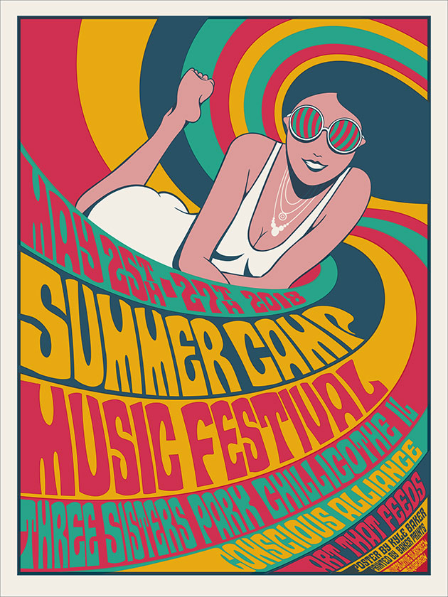 Summer Camp Music Festival 2018 poster