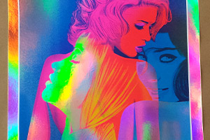 Kyle Baker's "Girls" Rainbow Foil Art Print